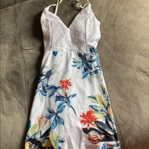 Floral beach dress!